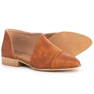 Catherine Malandrino Asymmetrical Open-Sided Shoes - Slip-Ons - size 9